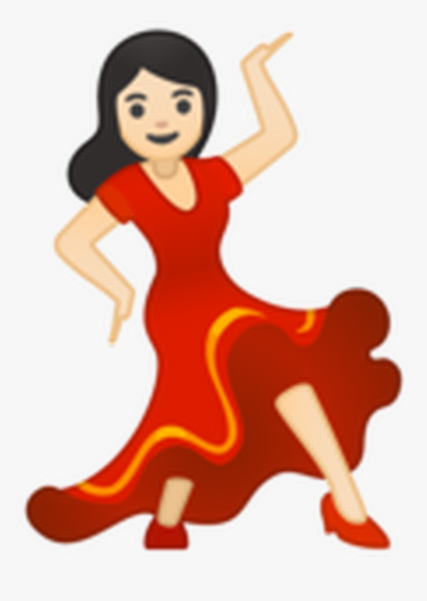 Dancing Lady Emoji, HD Png Download, Free Download