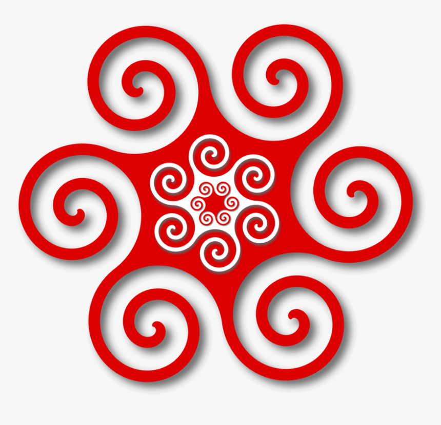 Symbol,spiral,circle - Celta Trisquel Png, Transparent Png, Free Download