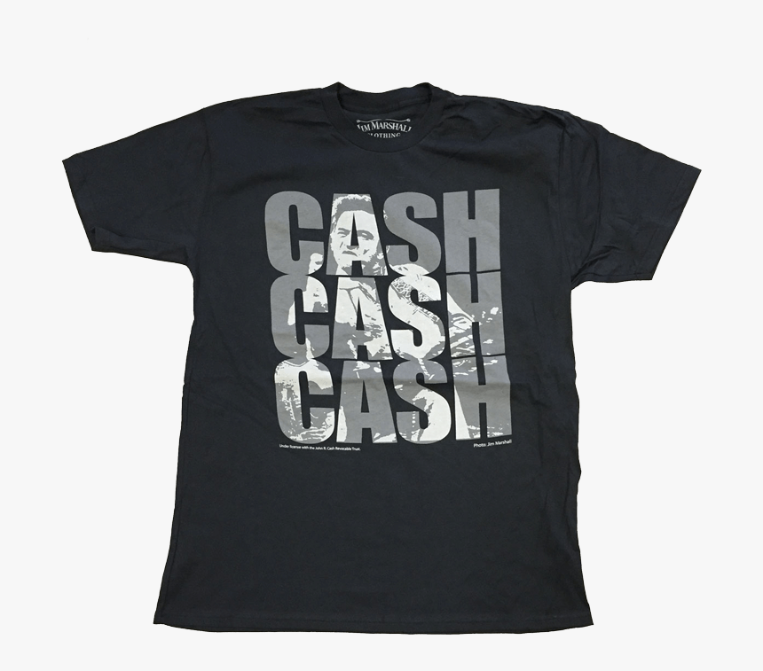 Johnny Cash Triple Cash - Gatecreeper Shirt, HD Png Download, Free Download