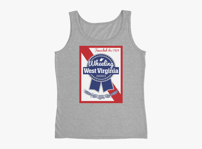 Pbr - Wheeling - Ladies - Wild West Virginia Pbr Shirt, HD Png Download, Free Download