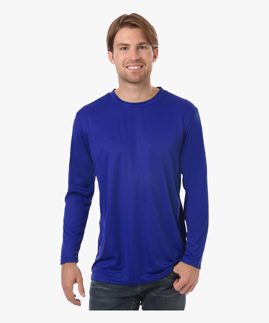 Adult Value L/s Wicking Tee - Sport-tek, HD Png Download - kindpng