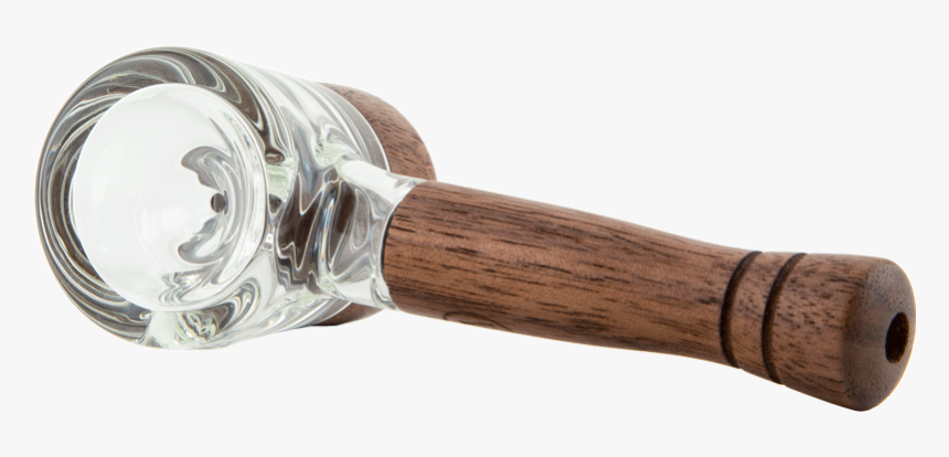 Classic Wood Pipe - Glass Wood Pipe, HD Png Download, Free Download