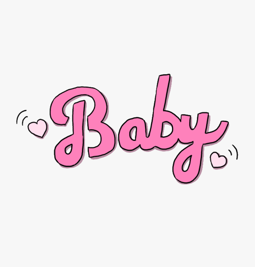 #baby #love #pink #3d #word - Illustration, HD Png Download, Free Download