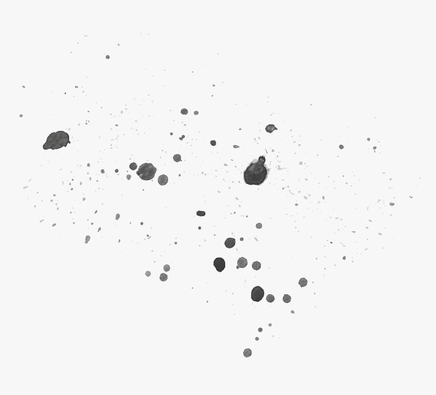 Black Irregular Wave Cartoon Transparent - Monochrome, HD Png Download, Free Download