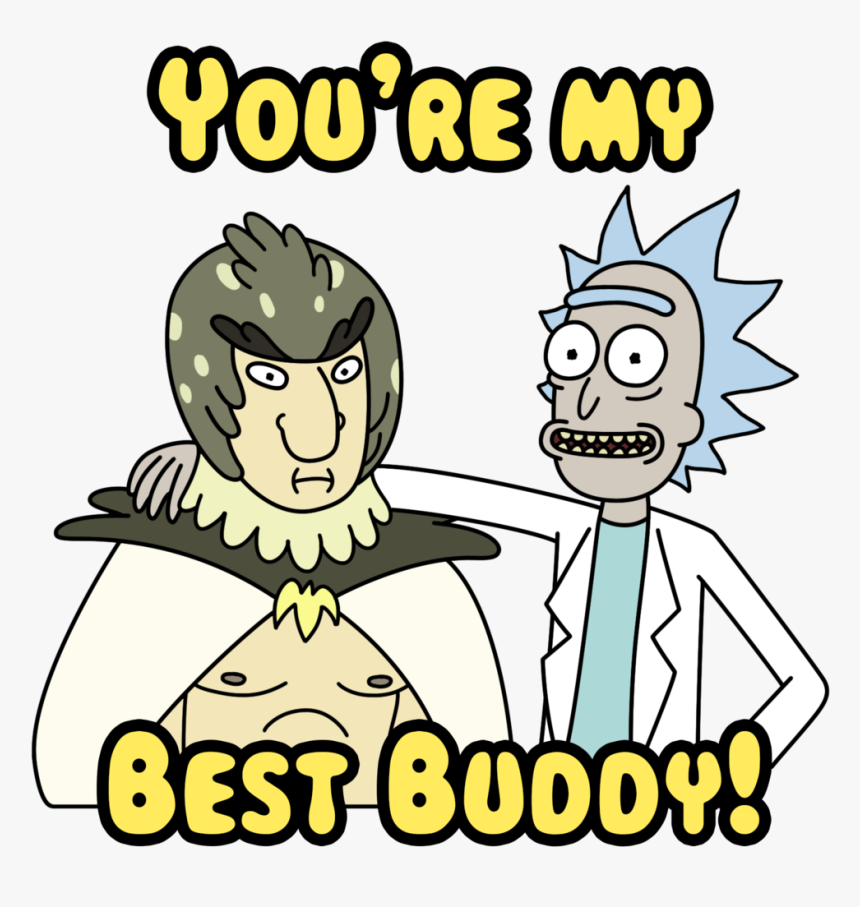 Rickandmorty Bestbuddies1500 V2, HD Png Download, Free Download