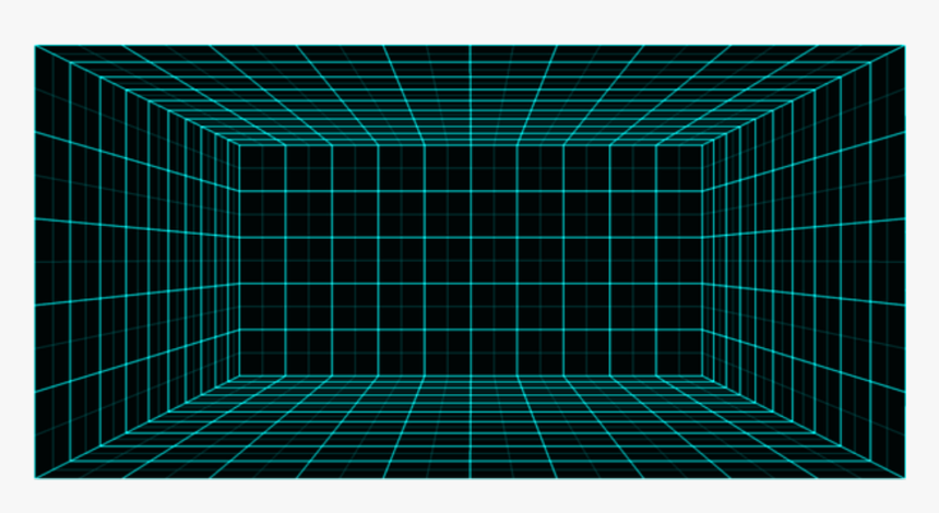 #ftestickers #grid #line #neon #perspective - Net, HD Png Download, Free Download