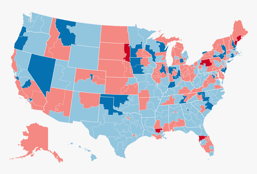 1974 House Elections Updated - Agenda 21 District Map, HD Png Download, Free Download