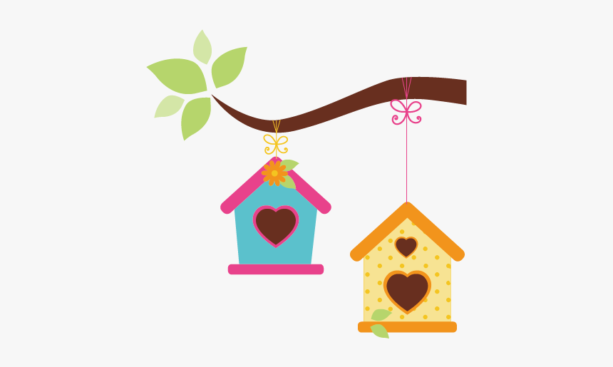 House Bird Garden Free Transparent Image Hd Clipart - Birds House Clipart, HD Png Download, Free Download