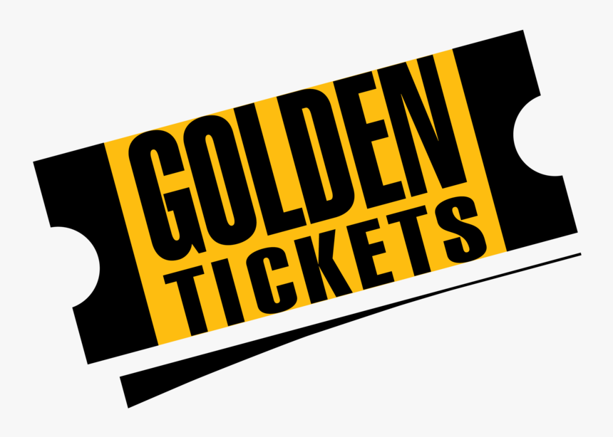 Ticket Clipart Golden Ticket, HD Png Download, Free Download