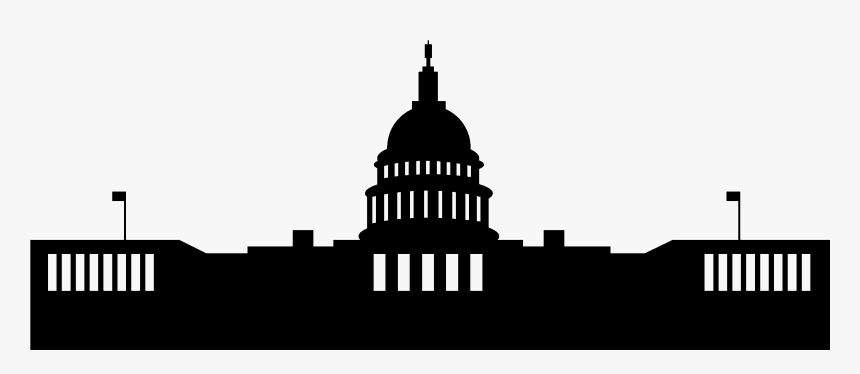 Capitol Building Png Hd Transparent Capitol Building - Silhouette Capitol Building Clipart, Png Download, Free Download