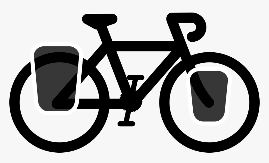 Bicycle,area,text - Touring Bike Clipart, HD Png Download, Free Download