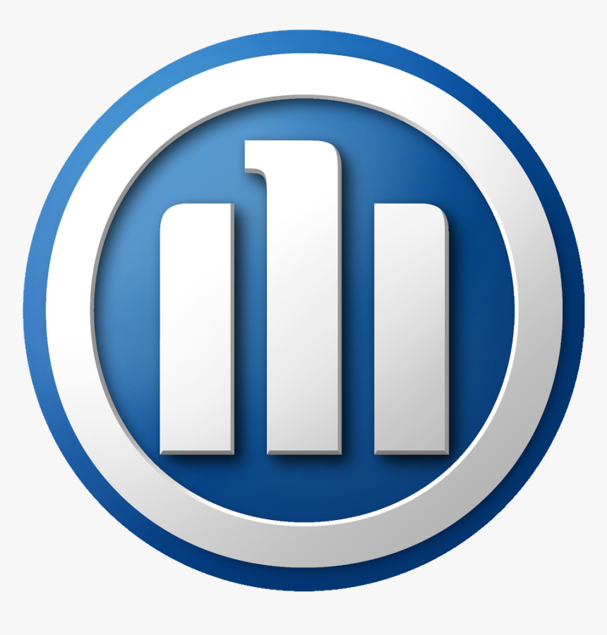 Allianz Logo 3d - Three Blue Lines Logo Name, HD Png Download, Free Download