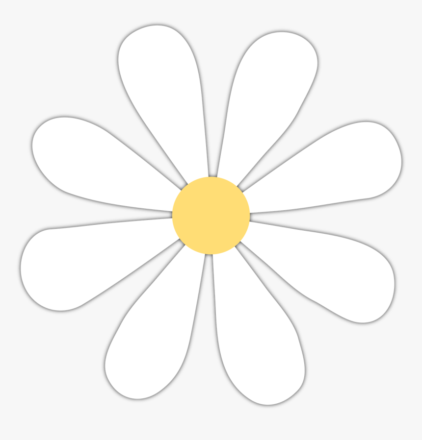 Stencil Svg Daisy - Oxeye Daisy, HD Png Download, Free Download