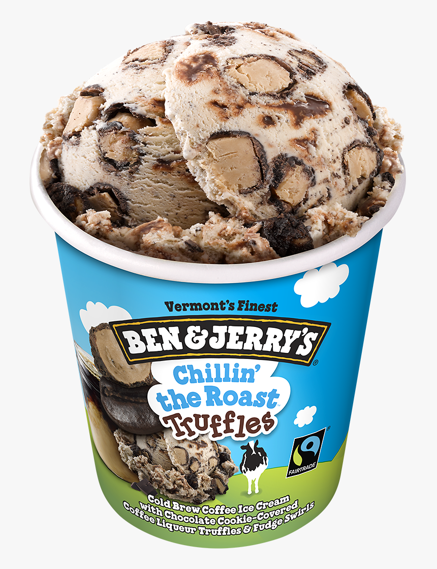 Chillintheroasttruffles Rgb 3d Pint Open - Ben And Jerry's Cold Brew, HD Png Download, Free Download