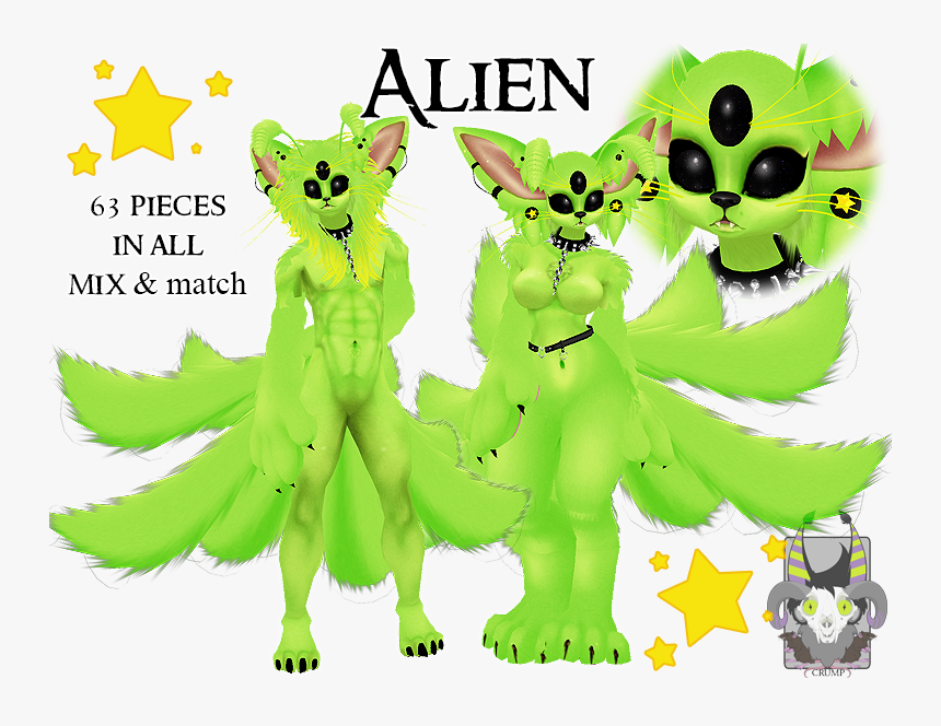 - Imvu - Alien - Cartoon, HD Png Download, Free Download