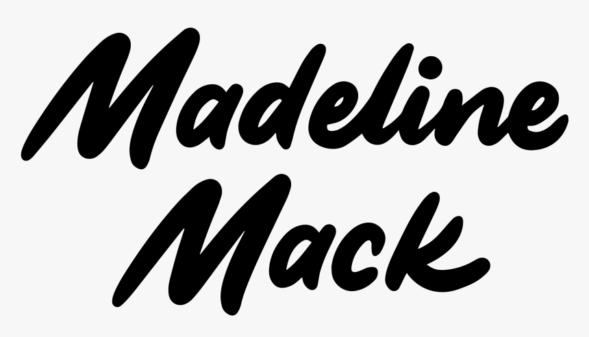 Madeline Mack - Calligraphy, HD Png Download, Free Download
