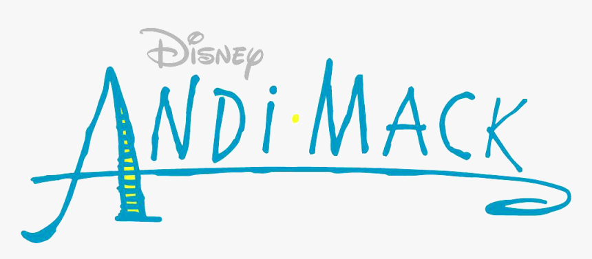 Logo De Andi Mack Hd - Calligraphy, HD Png Download, Free Download