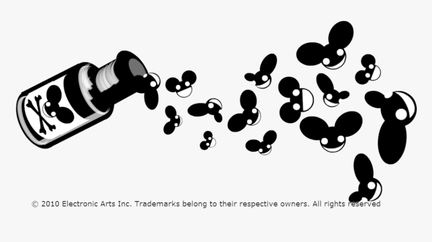 Download Skate 3 Logo Png - Deadmau5 Official T Shirt, Transparent Png, Free Download