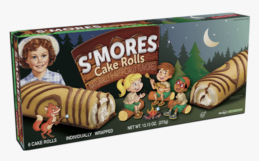 Little Debbie S Mores Cake Rolls, HD Png Download, Free Download