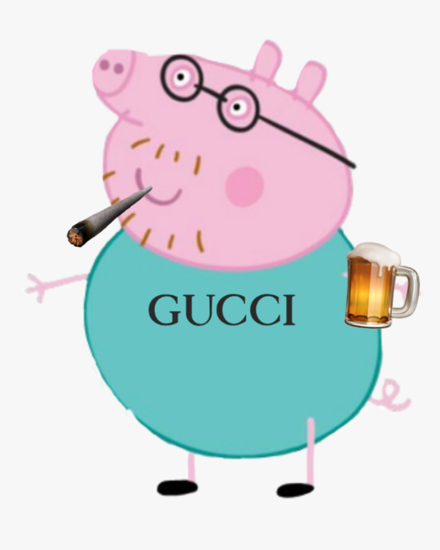 #daddy Pig - Cartoon Characters Peppa Pig Png, Transparent Png, Free Download