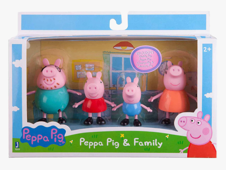 Peppa Pig Family 4 Pack, HD Png Download, Free Download