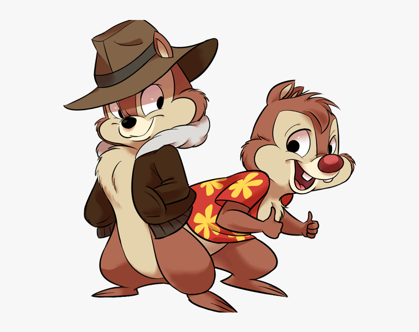 Chip And Dale Images Chip Dale Rescue Rangers Clipart - Chip N Dale Art, HD Png Download, Free Download