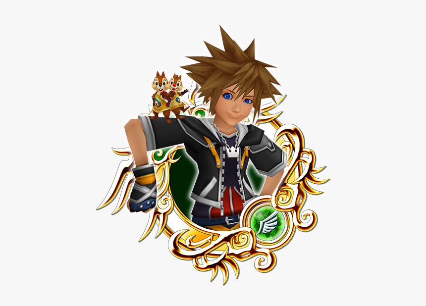 Sora Chip Dale - Khux Key Art 20, HD Png Download, Free Download