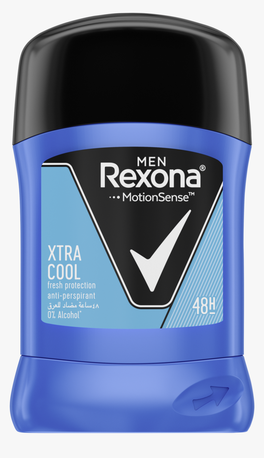 Rexona Men Antiperspirant Xtra Cool Stick 40g - Water Bottle, HD Png Download, Free Download