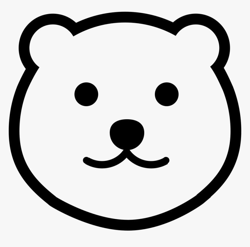 Bear Head Qianmo - Teddy Bear Face Svg, HD Png Download, Free Download