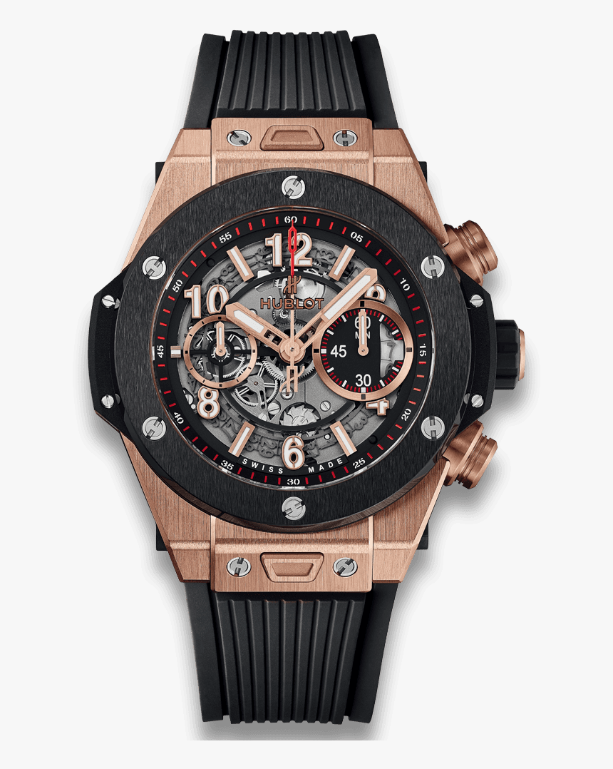 Big Bang Unico King Gold Ceramic - Hublot Big Bang Unico King Gold, HD Png Download, Free Download