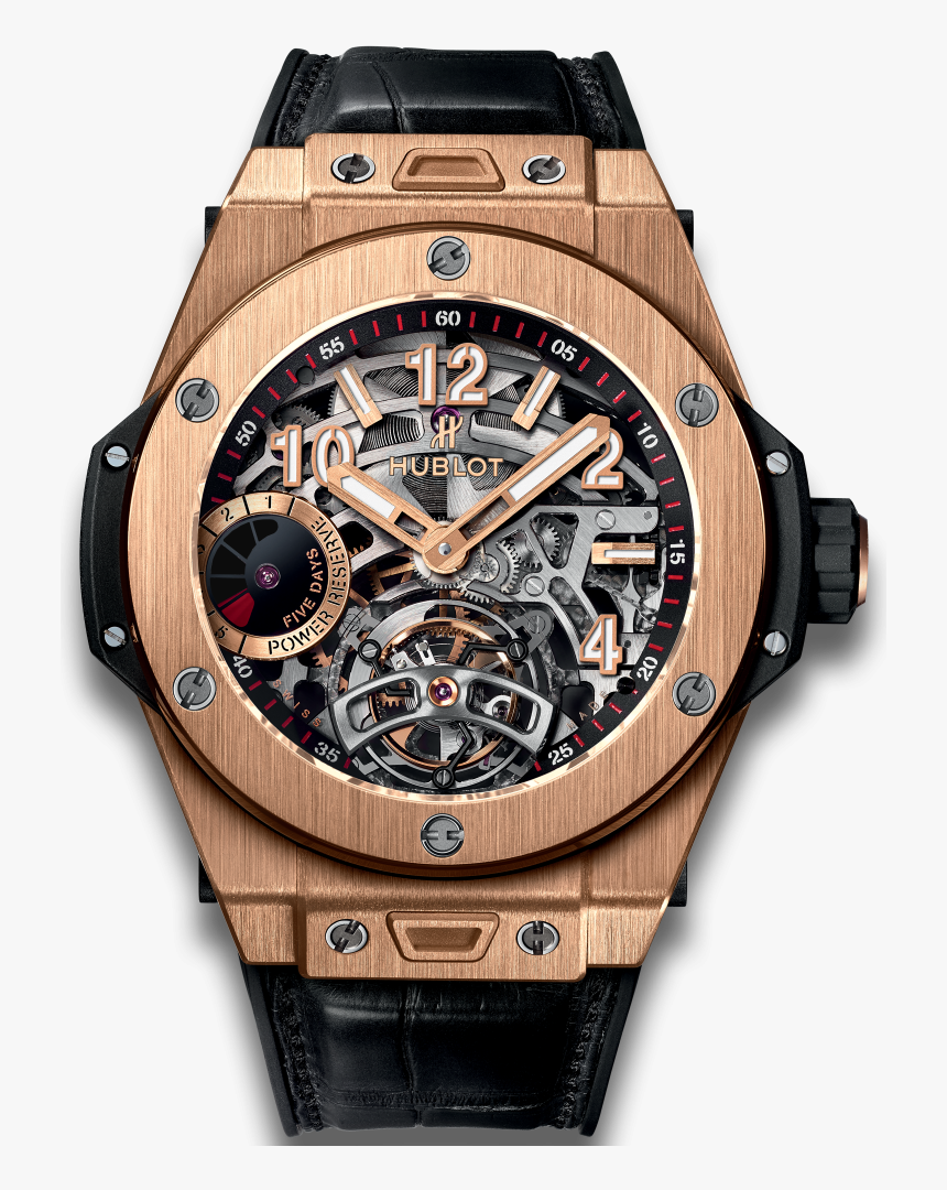 Big Bang Tourbillon Power Reserve 5 Days King Gold - Big Bang Tourbillon Power Reserve, HD Png Download, Free Download