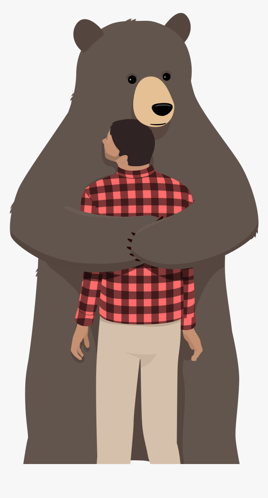 Tunnel Bear Hug, HD Png Download, Free Download