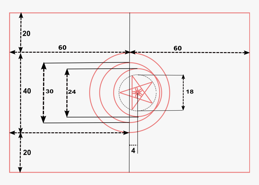 Tunisia Flag Construction Dimensions, HD Png Download, Free Download