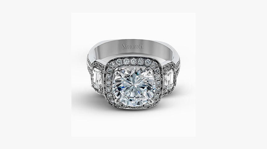 Platinum Engagement Ring - Engagement Ring, HD Png Download, Free Download