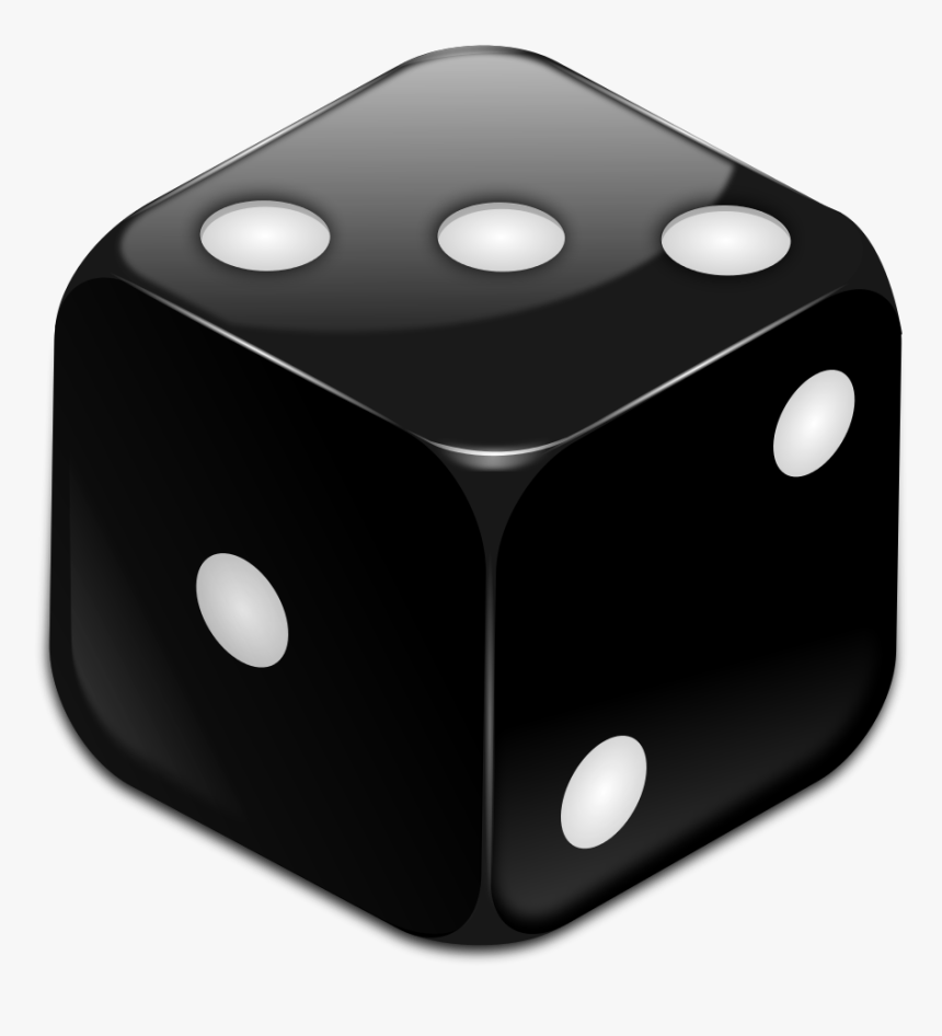 Transparent Dice Icon Png - Black Dice Png, Png Download, Free Download