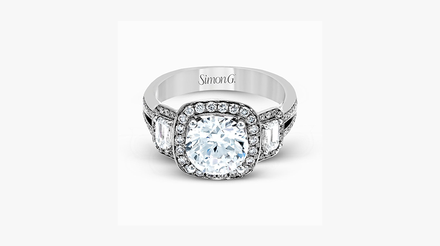 Platinum Engagement Ring - Engagement Ring, HD Png Download, Free Download