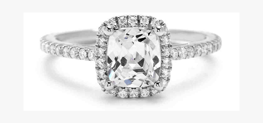 Sylvie Bridal Collection Cushion Cut Diamond Engagement - Pre-engagement Ring, HD Png Download, Free Download