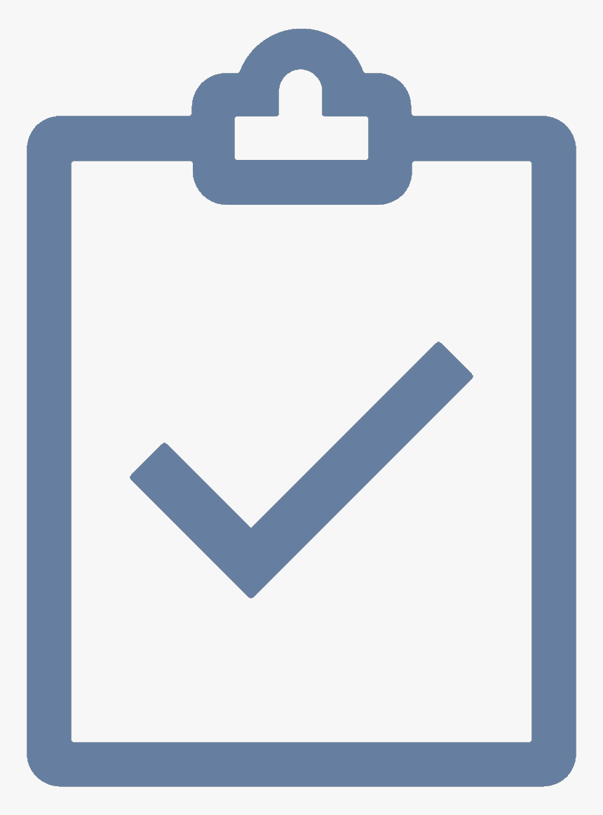 Icon Of A Clipboard With A Checkmark In The Middle - Notepad With Tick Icon, HD Png Download, Free Download