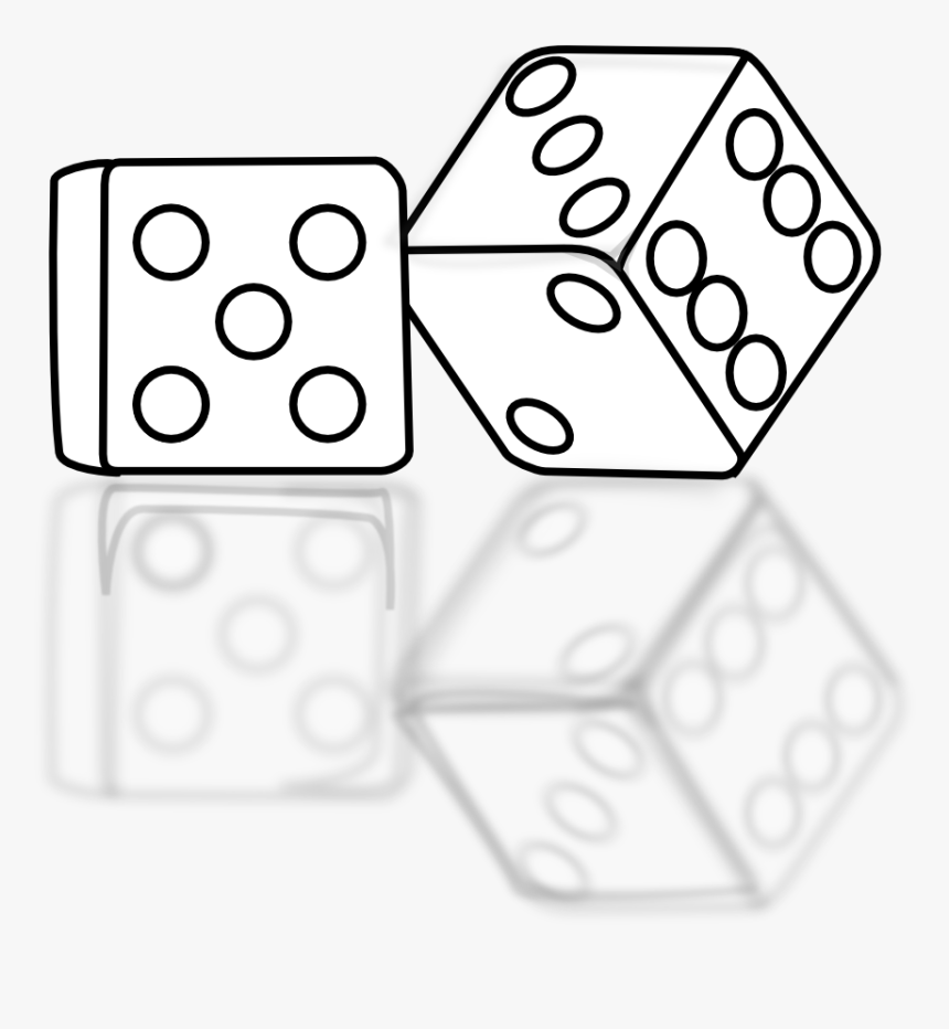 Coloring Dice, HD Png Download, Free Download