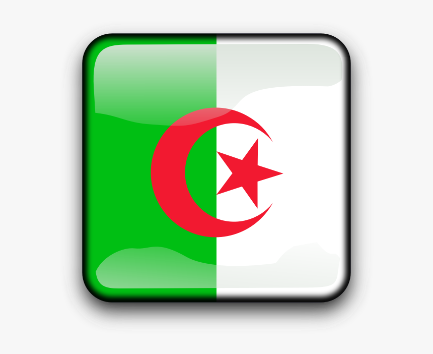 Clipart - Dz - Algeria Flag - Png Download , Png Download - Algeria Flag Transparent, Png Download, Free Download
