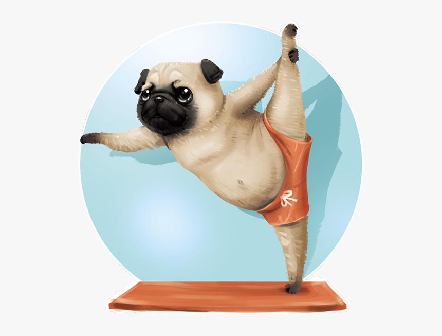 Cute Dogs Pugs, HD Png Download, Free Download