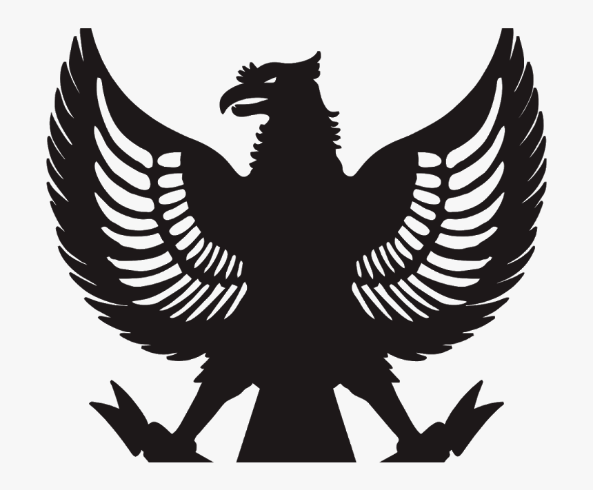 Download Vector Siluet Garuda Cdr & Png Hd - Vektor Garuda Png, Transparent Png, Free Download