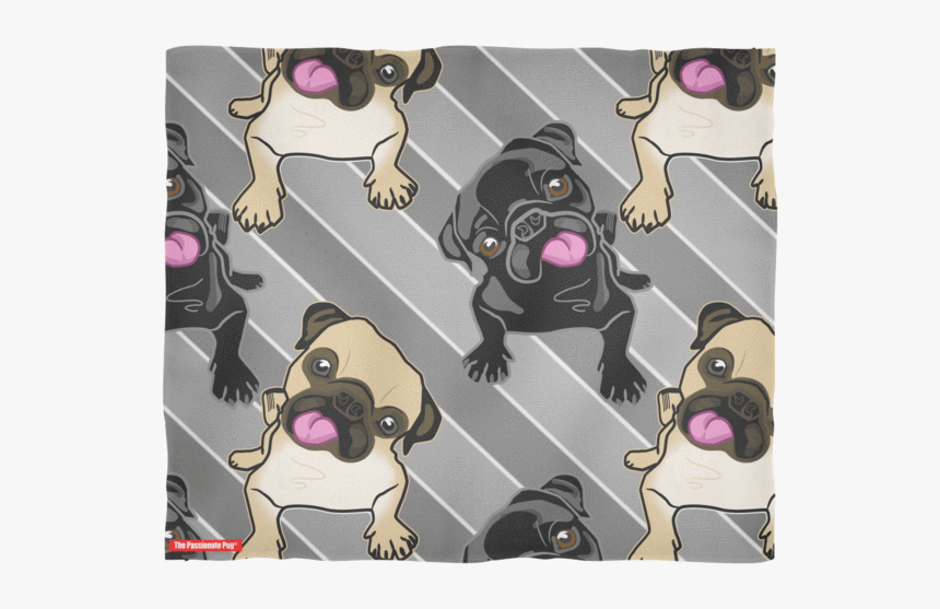 All These Pugs Premium Fleece Blanket - Pug, HD Png Download, Free Download