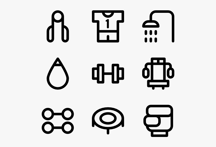 Gym - Information Icons, HD Png Download, Free Download