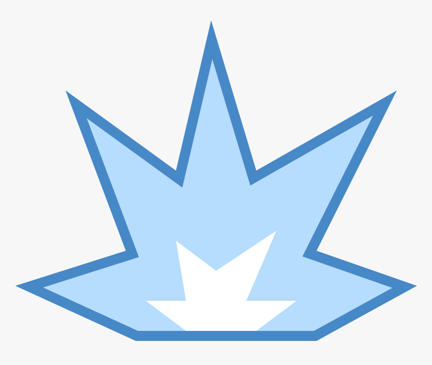 Transparent Blue Explosion Png - Clip Art, Png Download, Free Download