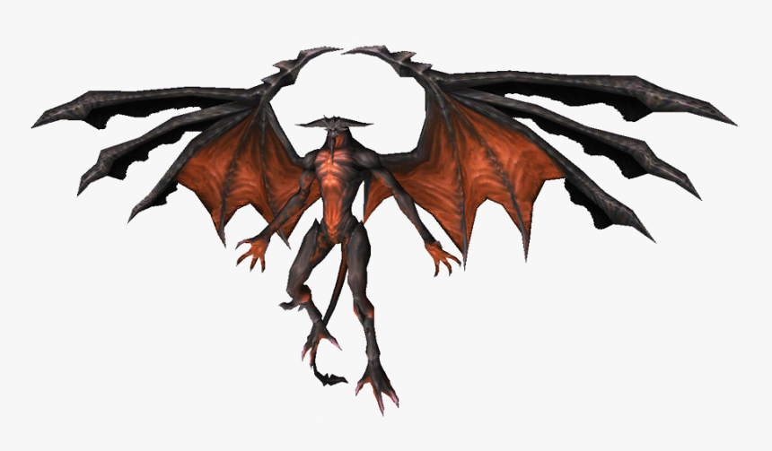 Ffxi Avatar Png - Diabolos Final Fantasy, Transparent Png, Free Download