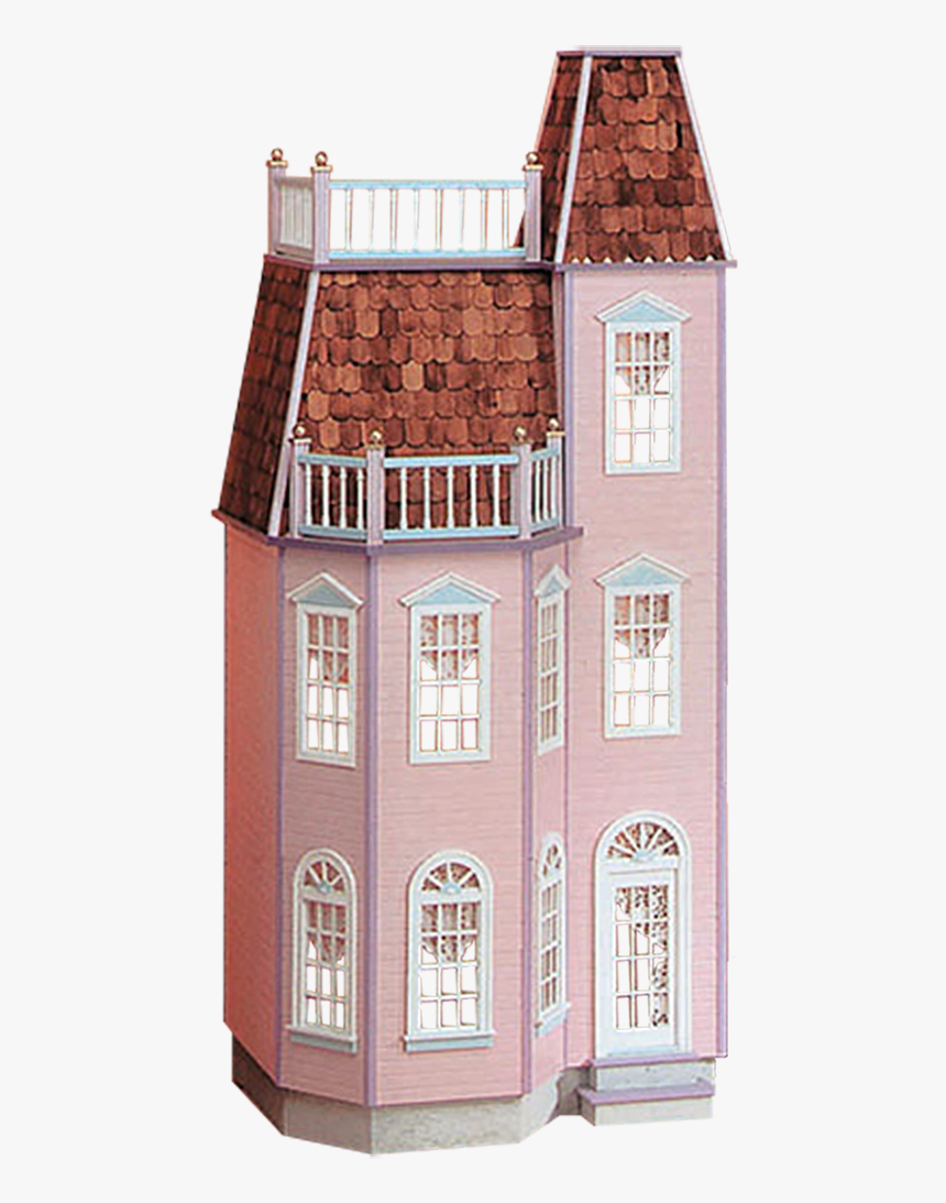Playscale® Victorian Town House Dollhouse Kit - Victorian Toys, HD Png Download, Free Download