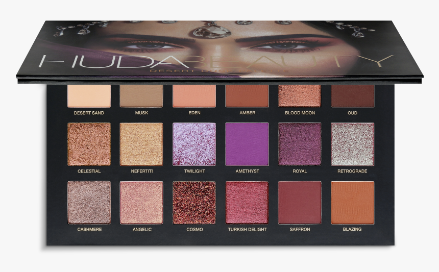 Desert Dusk Eyeshadow Palette, , Hi-res - New Huda Beauty Palette Desert Dusk, HD Png Download, Free Download