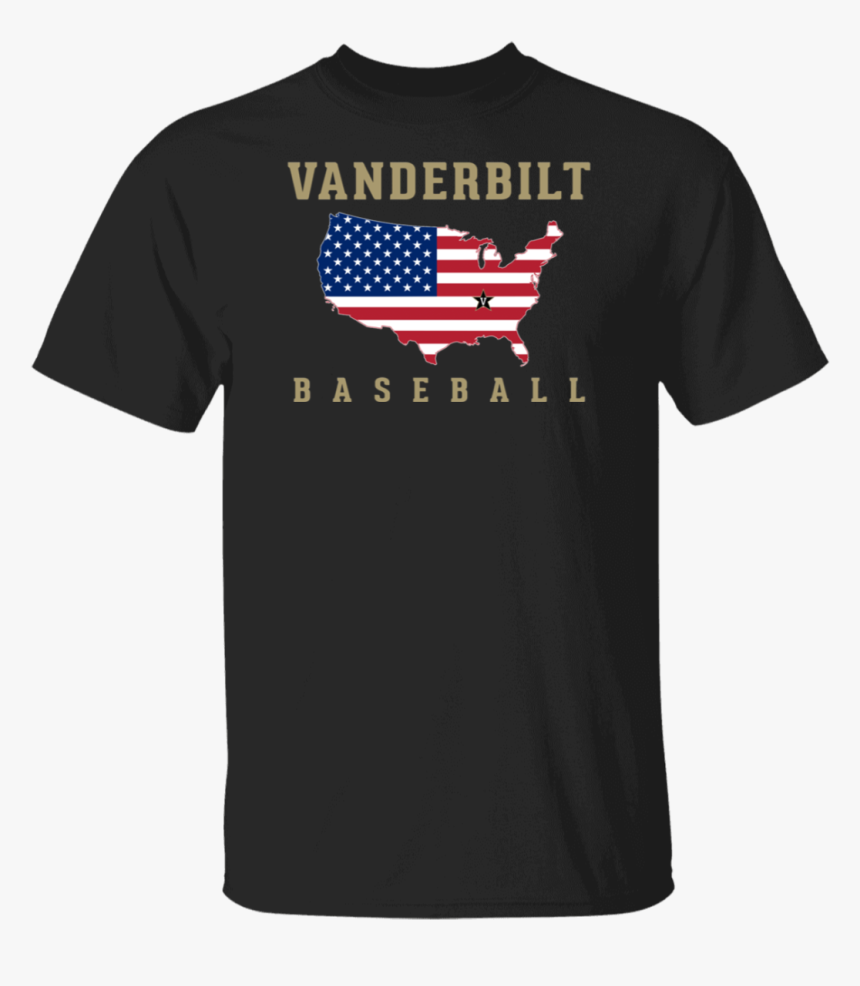 Vanderbilt Baseball Usa Flag Map - Arya Stark Not Today T Shirt, HD Png Download, Free Download