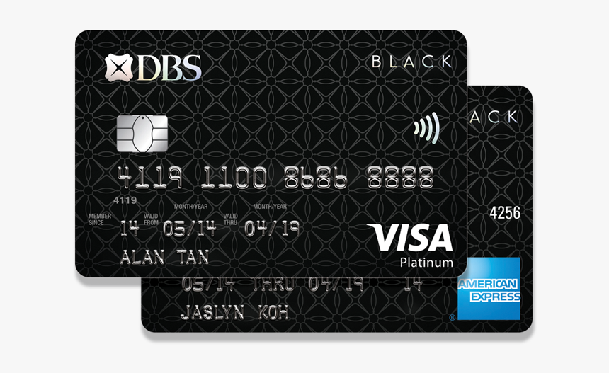 Black Card Png - Dbs Black Card, Transparent Png, Free Download